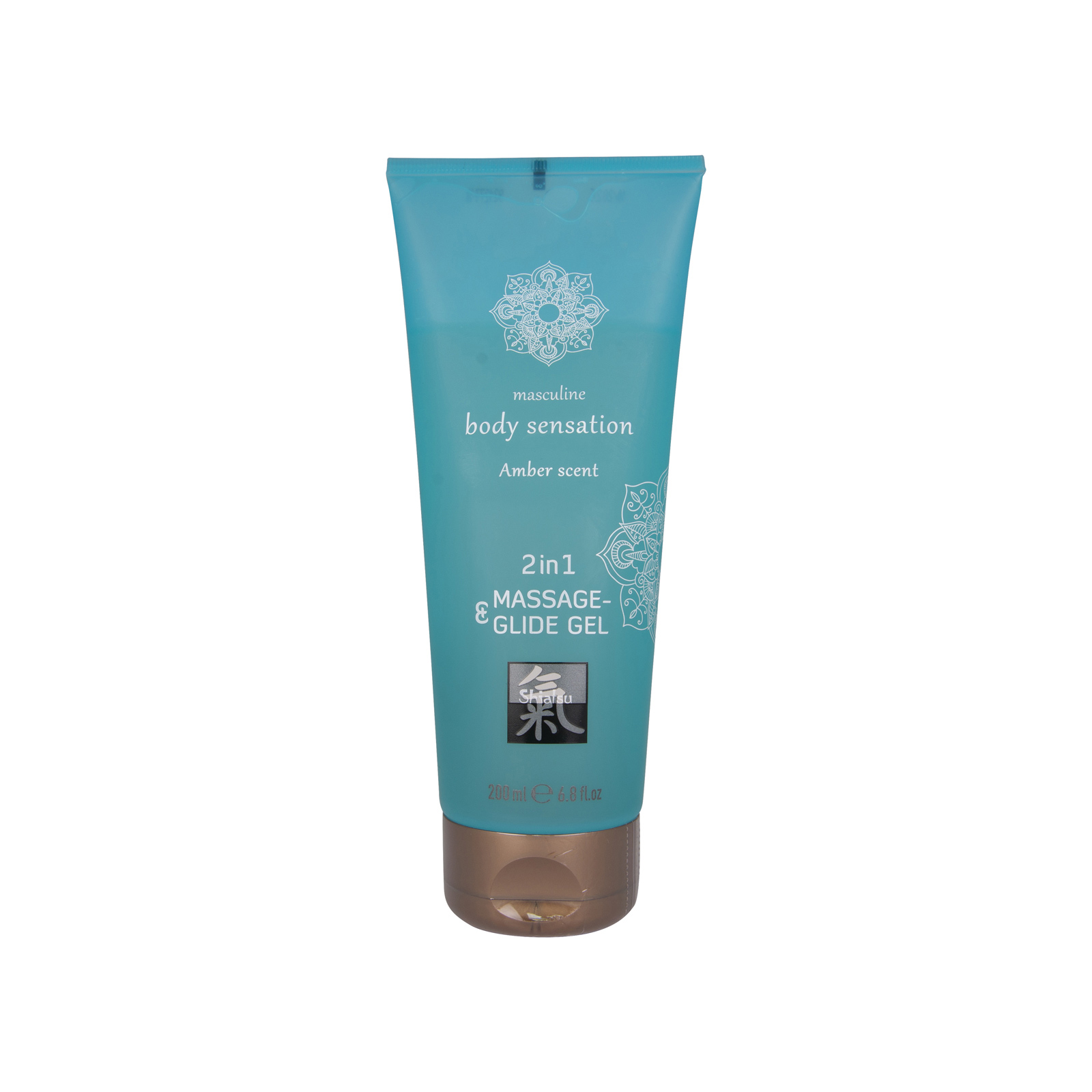 Hot Masážní lubrikant - 2in1 Massage a Glide Gel Amber Hot