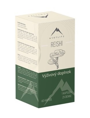 Hrotlife Reishi 60 kapslí Hrotlife