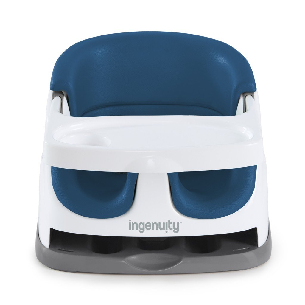 Ingenuity Podsedák na židli 2v1 Baby Base™ Night Sky 6m+ do 22kg Ingenuity