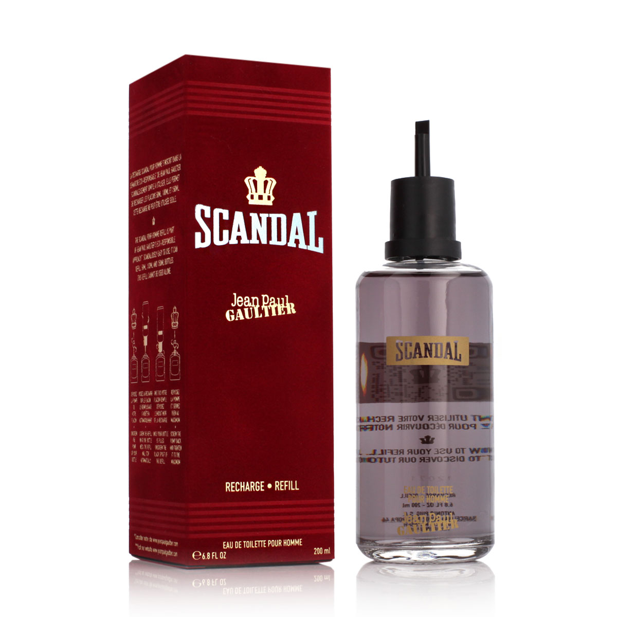 Jean Paul Gaultier Scandal Pour Homme EDT náplň 200 ml M Jean Paul Gaultier