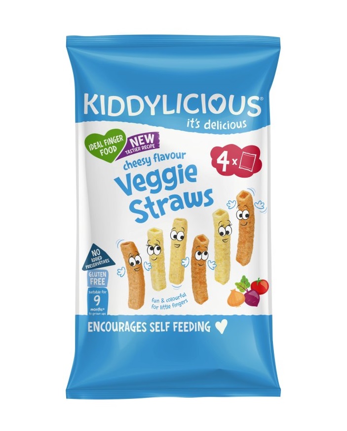 Kiddylicious Tyčinky se sýrovou příchutí 4x12 g Kiddylicious