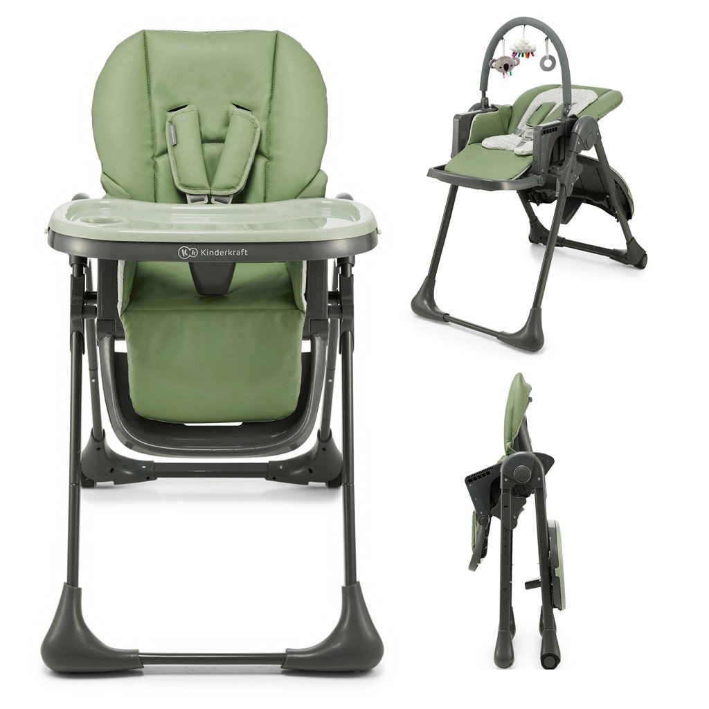 Kinderkraft Židlička jídelní Tummie green Kinderkraft