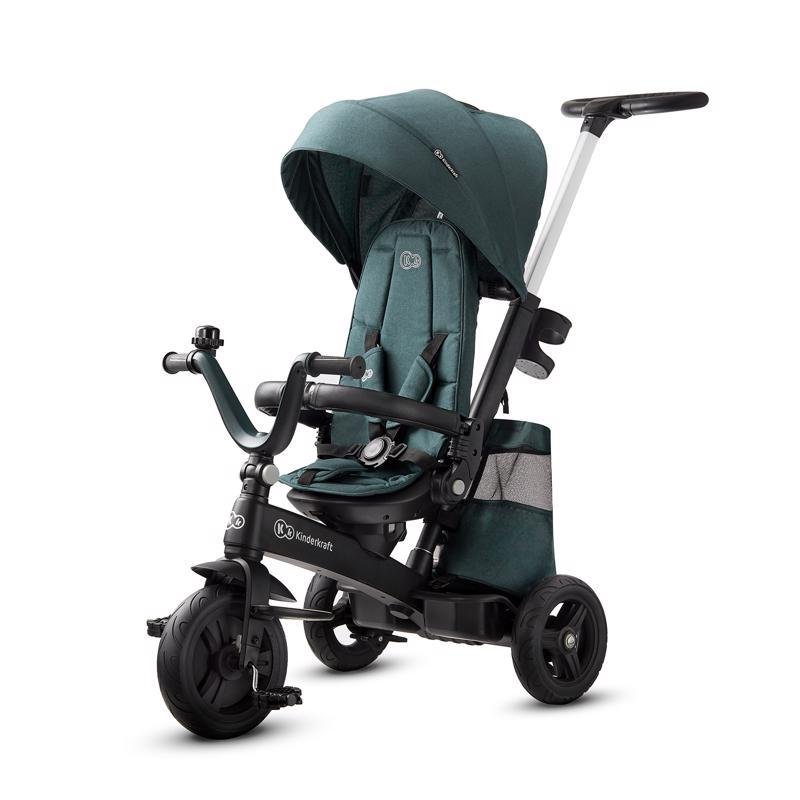 Kinderkraft select Tříkolka Easytwist Midnight Green