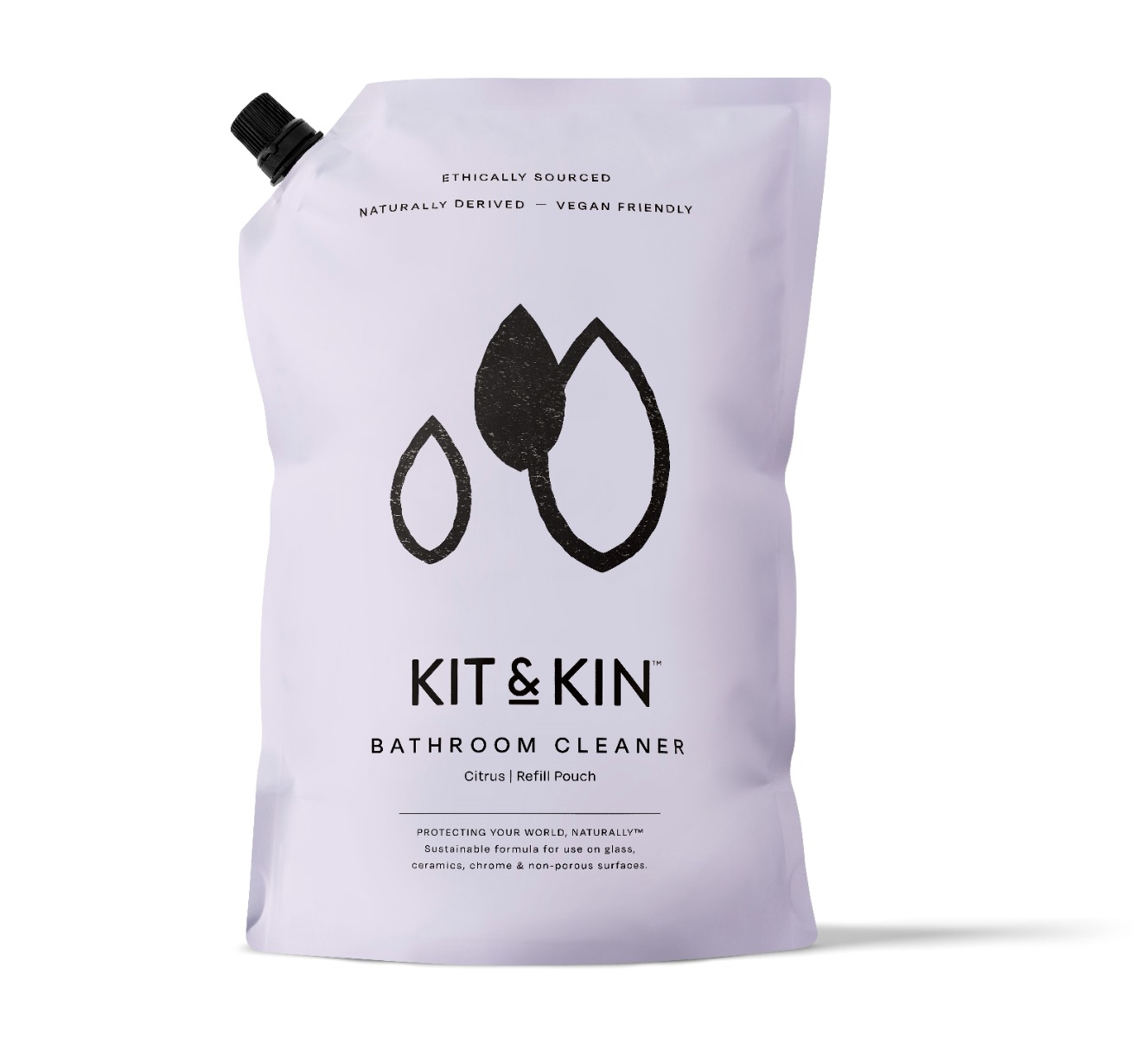 Kit & Kin Čistič koupelen Citrus náplň 1 l Kit & Kin