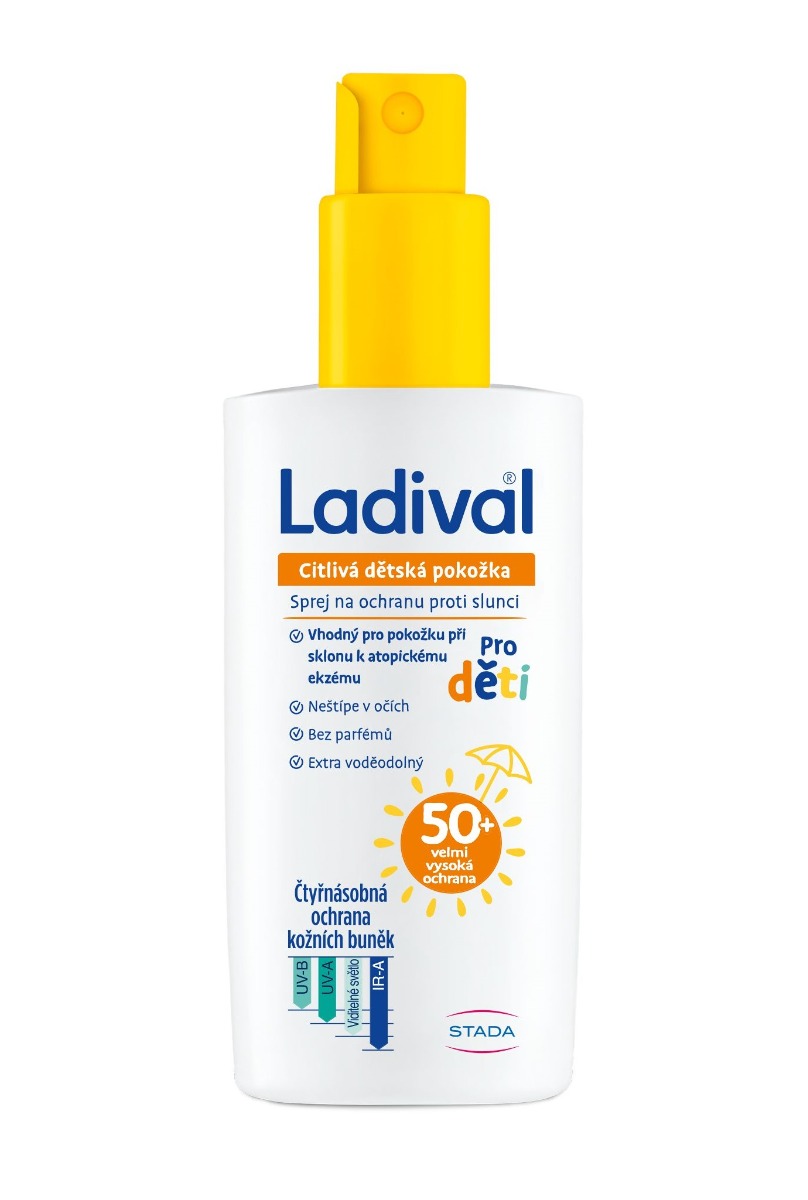 Ladival Dětská citlivá pokožka OF50+ sprej 200 ml Ladival