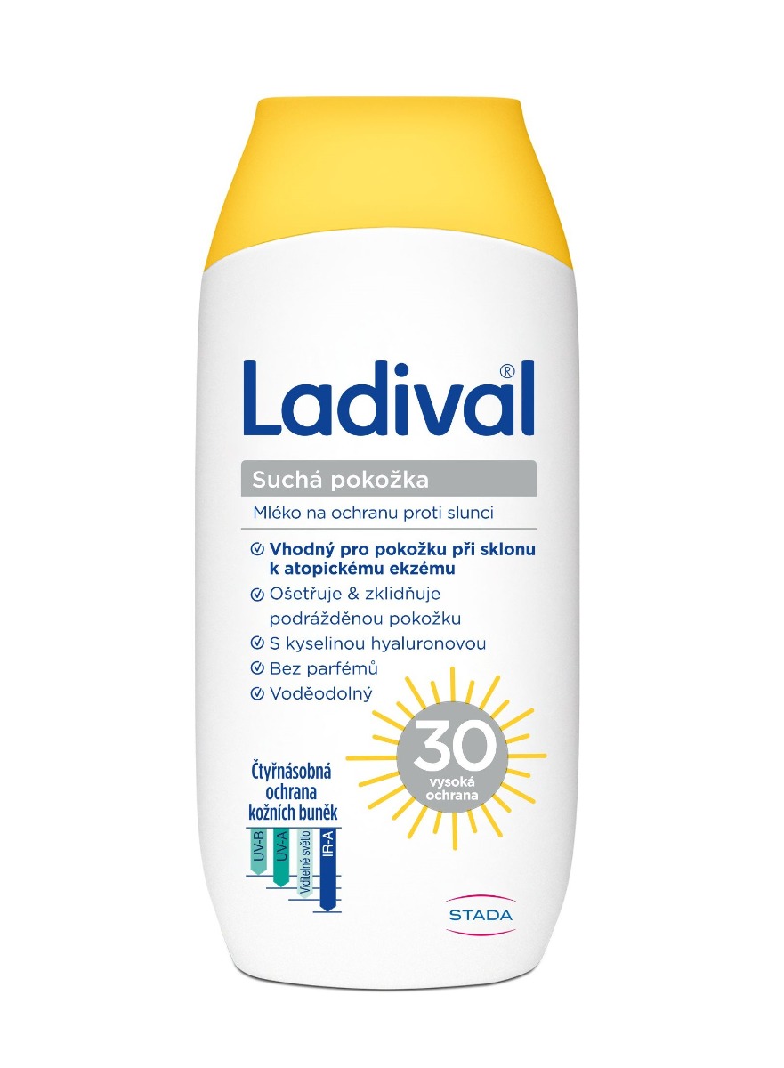 Ladival Suchá pokožka OF30 mléko 200 ml Ladival