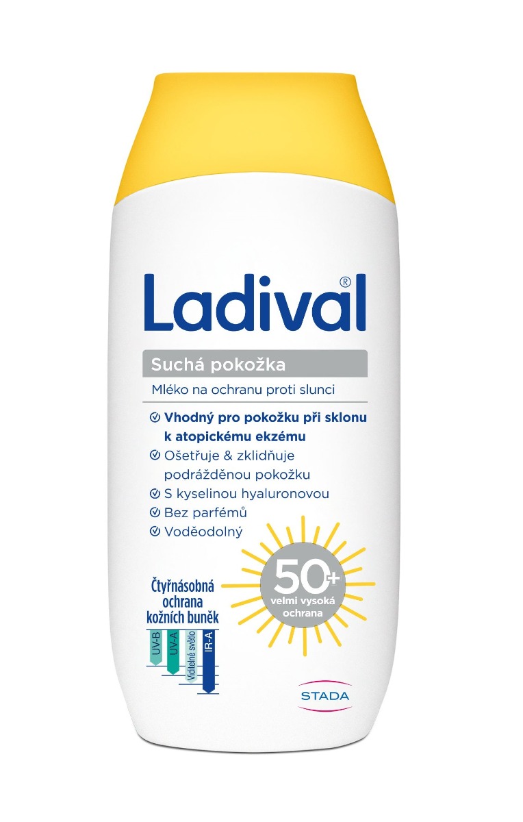 Ladival Suchá pokožka OF50+ mléko 200 ml Ladival
