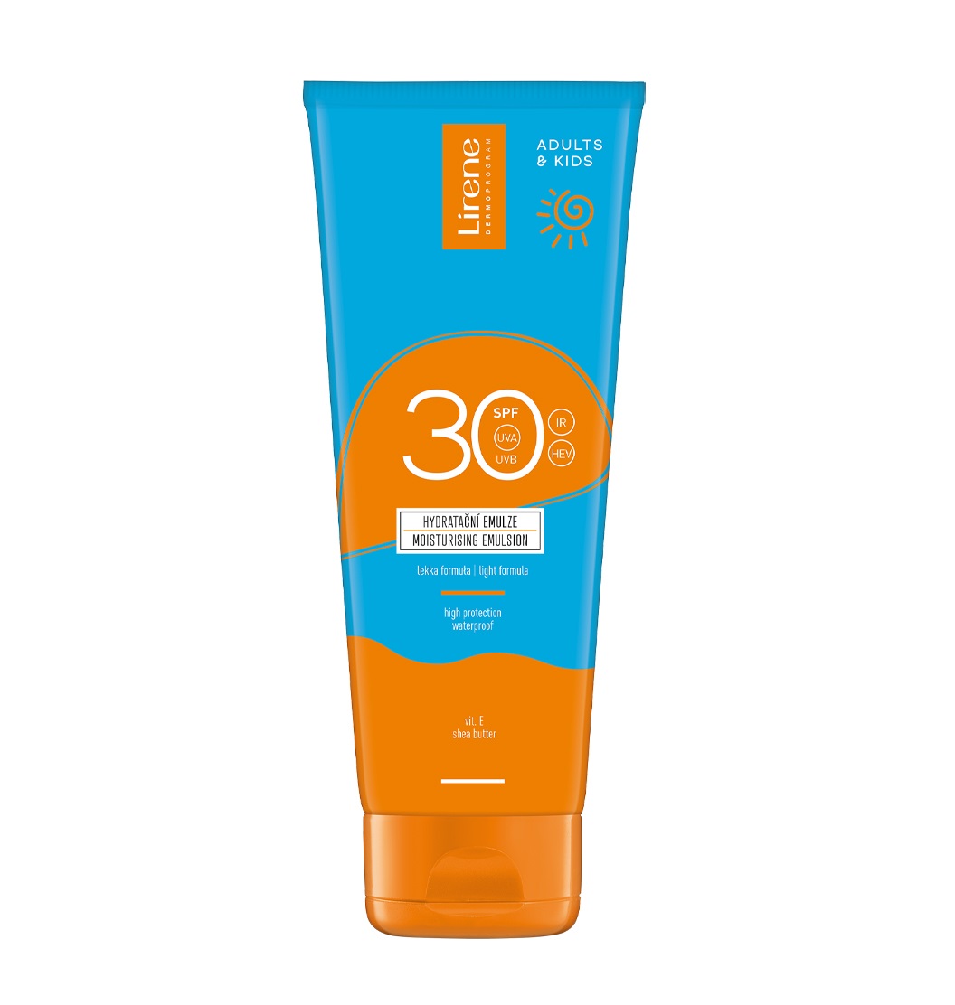 Lirene Hydratační emulze na opalování SPF30 200 ml Lirene