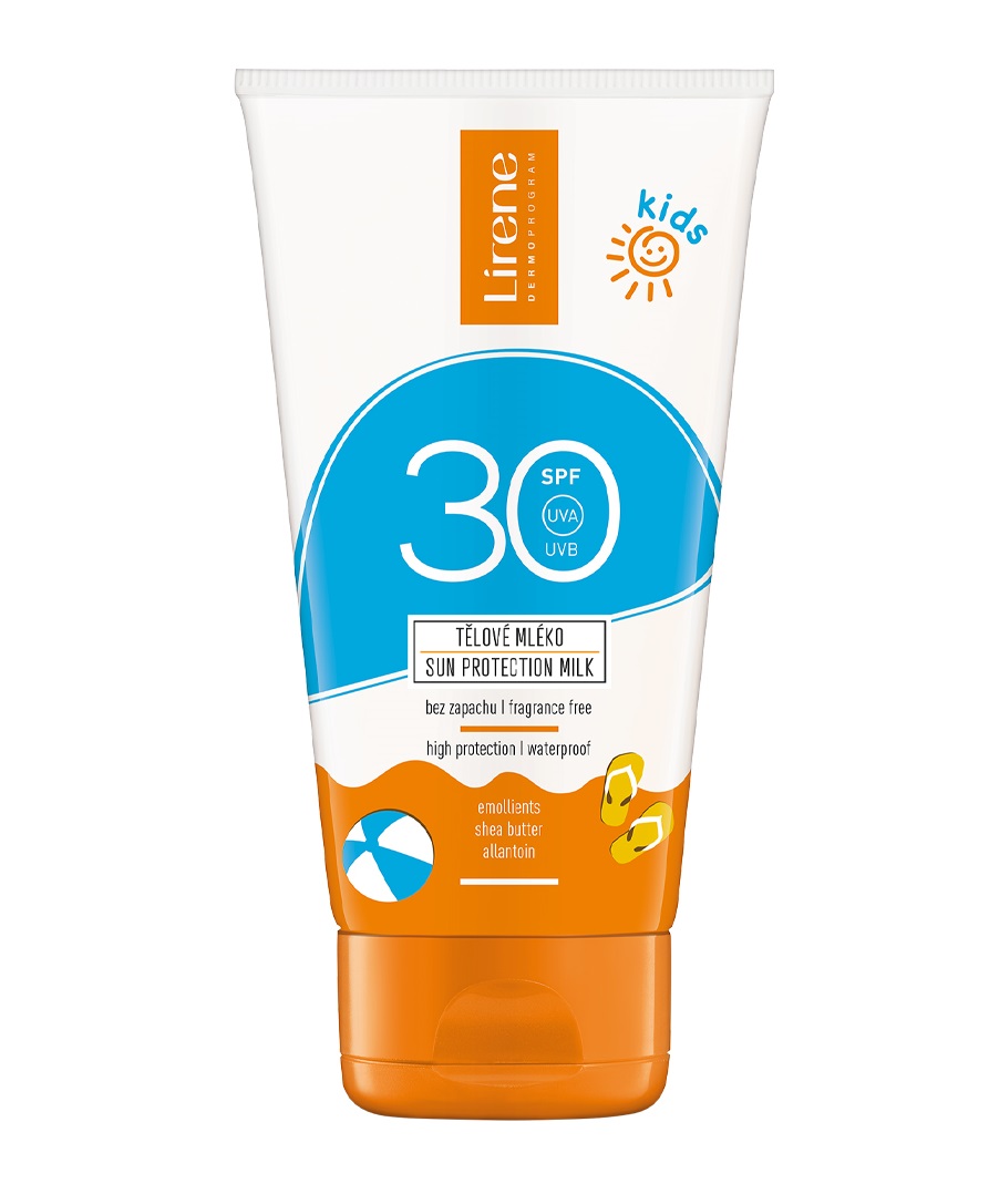 Lirene Sun Kids Tělové mléko SPF30 150 ml Lirene