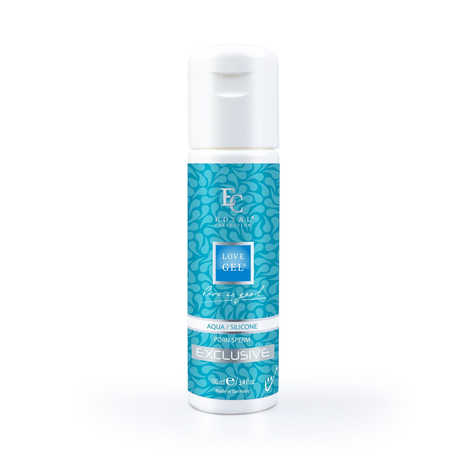 Love Gel Lubrikant - Aqua/Silicone Porn Sperm - 100ml Love Gel