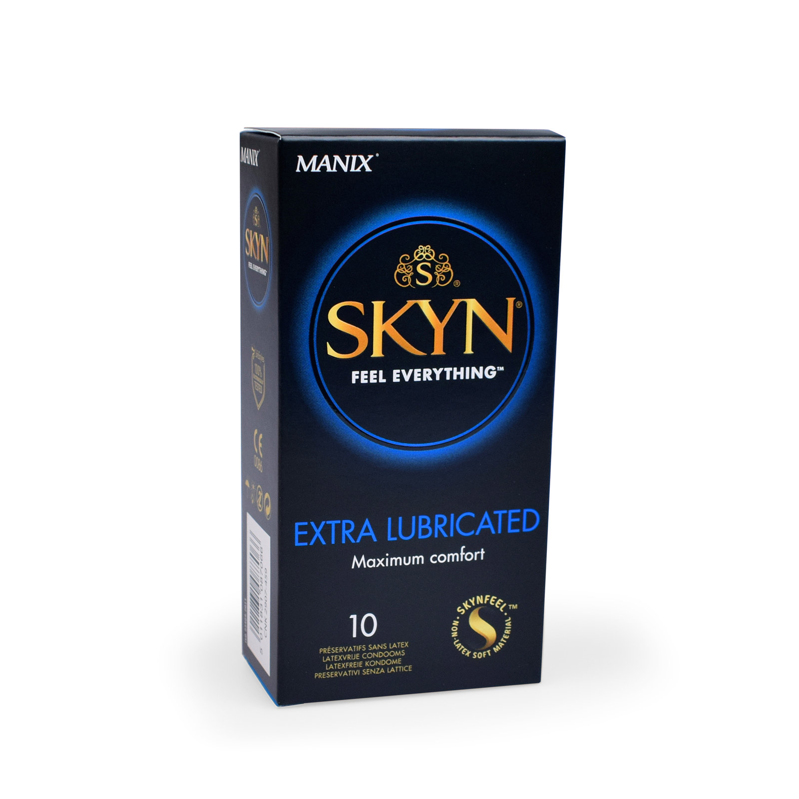 Manix Bezlatexové Kondomy - Manix Skyn Extra Lubricated 10ks - Manix