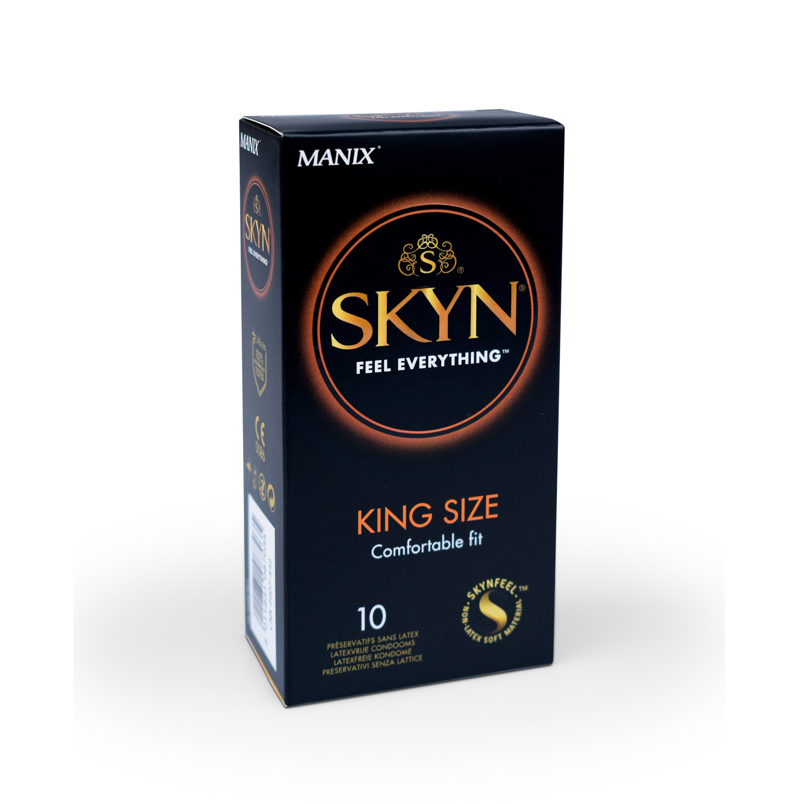 Manix Bezlatexové kondomy - Manix Skyn Large 10ks Manix