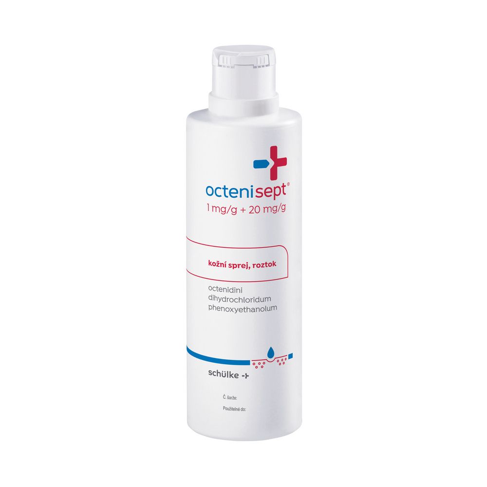 Octenisept 1 mg/g + 20 mg/g kožní roztok 250 ml Octenisept