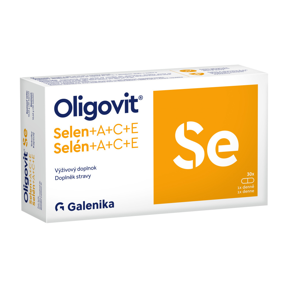 Oligovit Selen + A + C + E 30 tobolek Oligovit