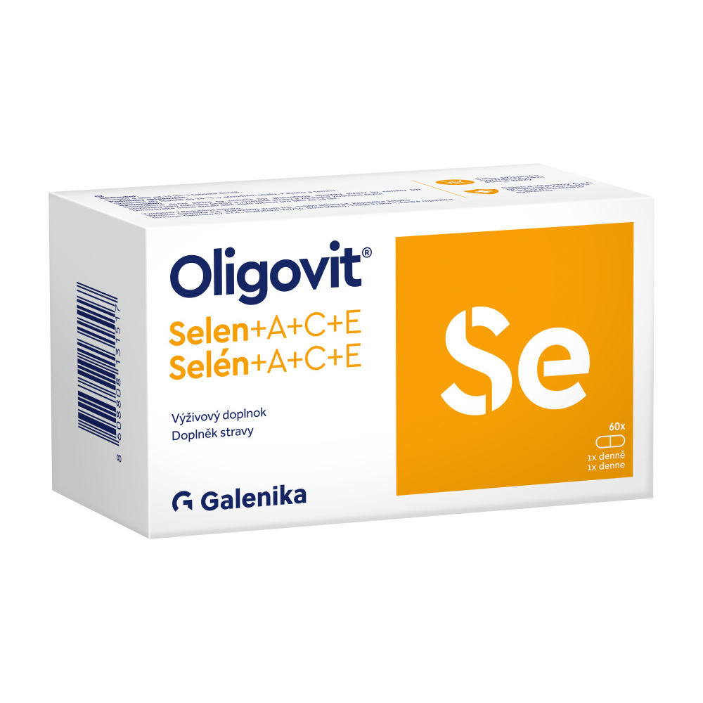 Oligovit Selen + A + C + E 60 tobolek Oligovit