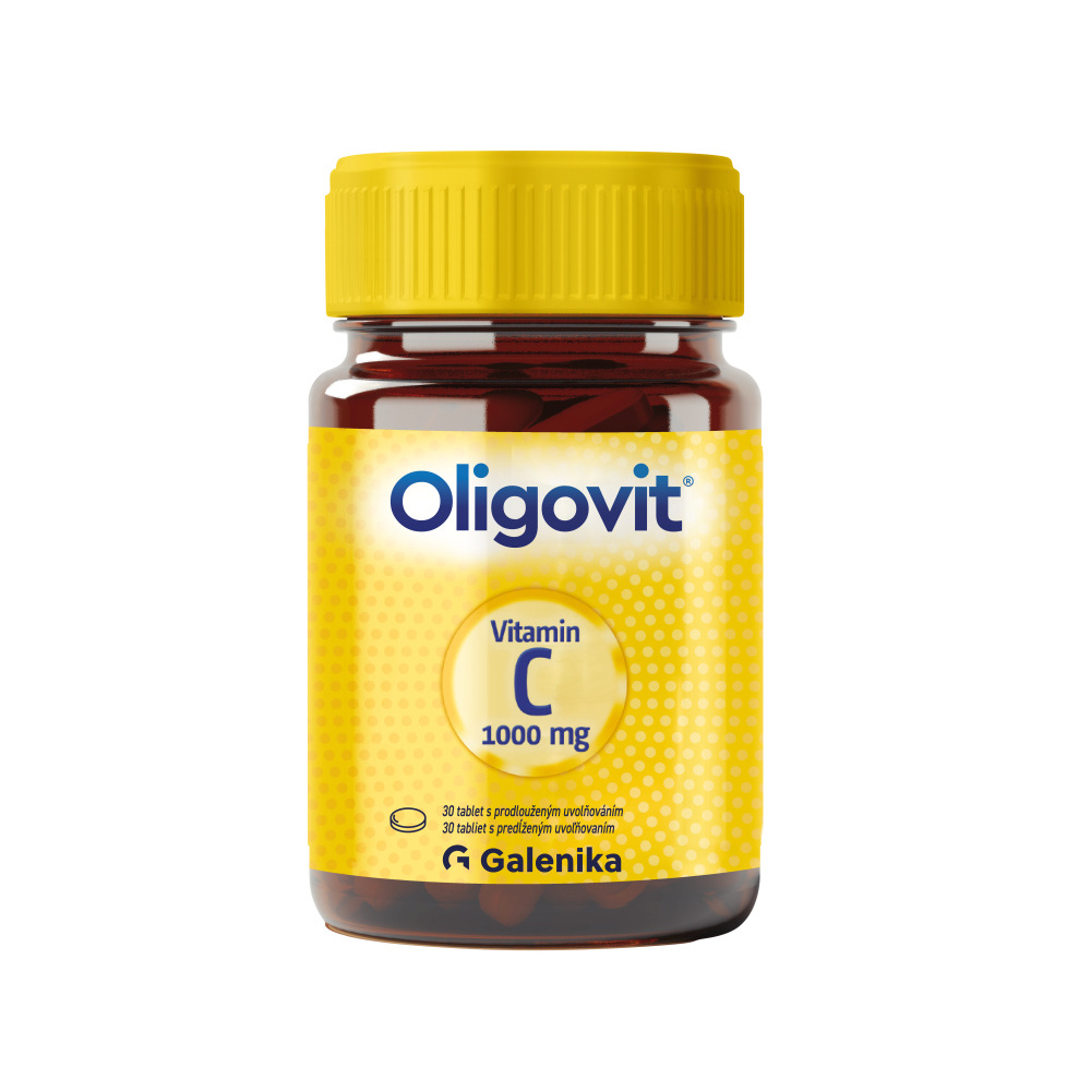 Oligovit Vitamin C 1000 mg 30 tablet s prodlouženým uvolňováním Oligovit