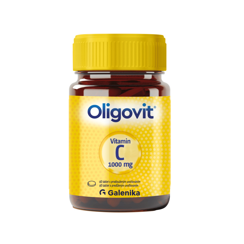 Oligovit Vitamin C 1000 mg 60 tablet s prodlouženým uvolňováním Oligovit