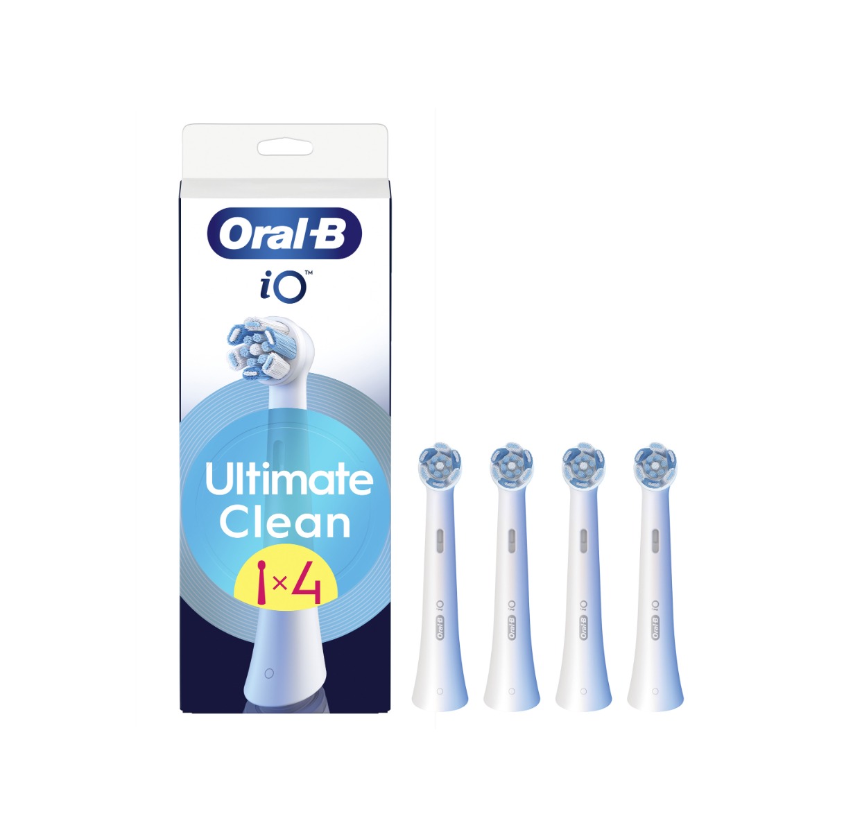 Oral-B iO Series Ultimate Clean kartáčkové hlavy 4 ks bílé Oral-B