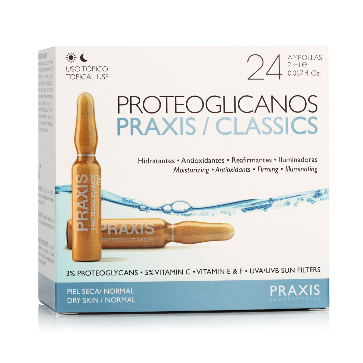 Praxis Laboratorios Proteoglicanos Classics 24 x 2 ml ampoules Praxis Laboratorios