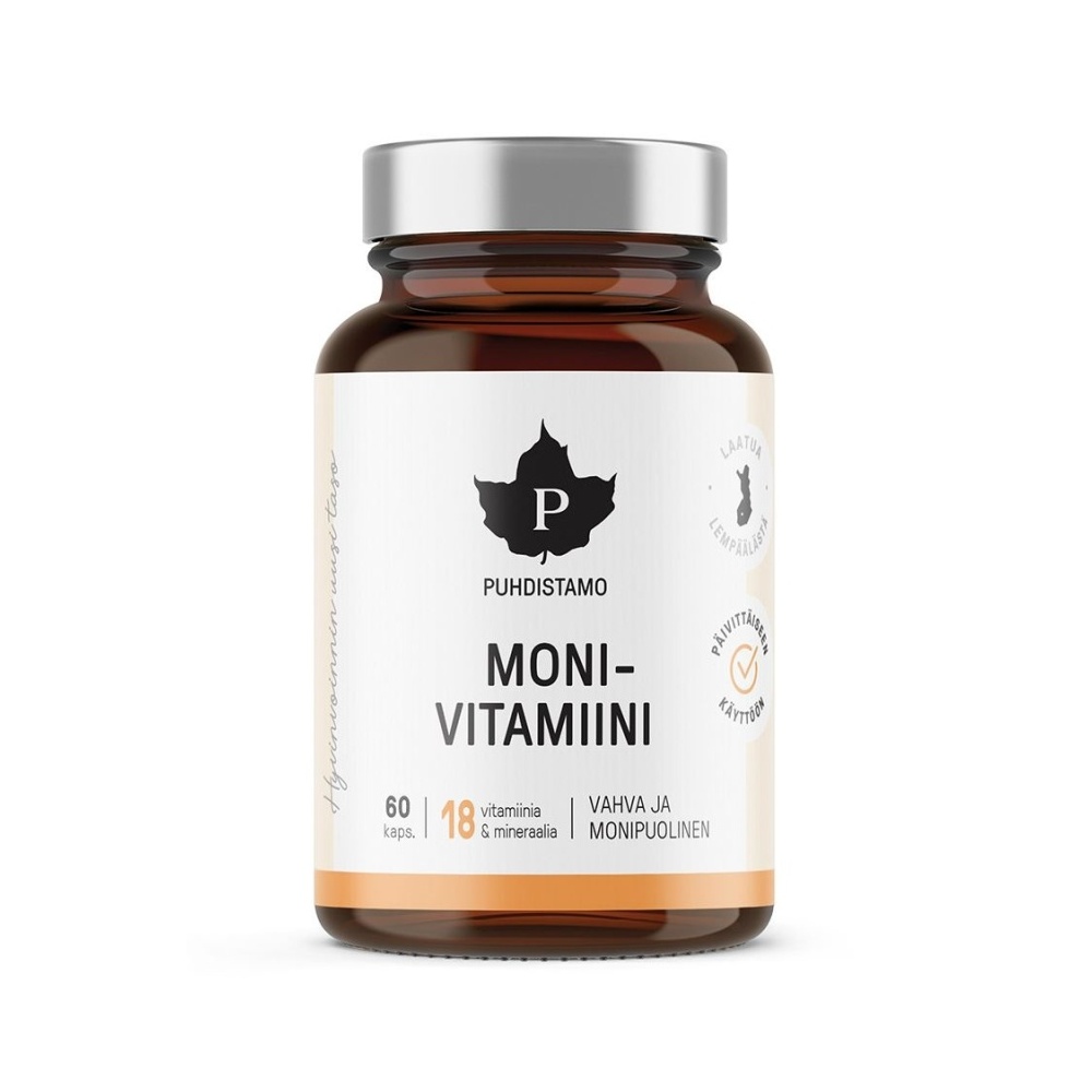 Puhdistamo Multivitamin 60 kapslí Puhdistamo