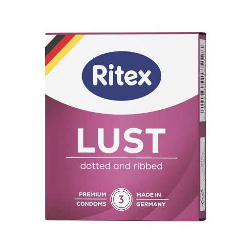 Ritex Lust kondomy 3 ks Ritex