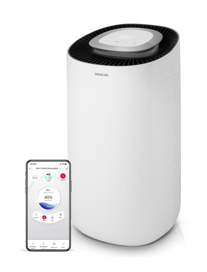 SENCOR SDH 1210WH odvlhčovač vzduchu SENCOR