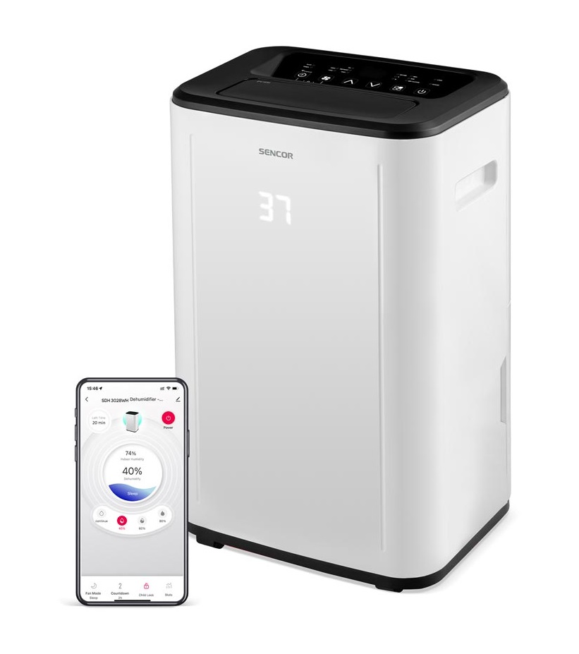 SENCOR SDH 3028WH odvlhčovač vzduchu SENCOR