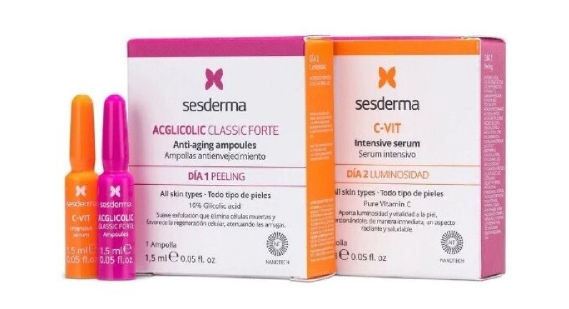 Sesderma FLASH Treatment Acglicolic + C-VIT 2x1