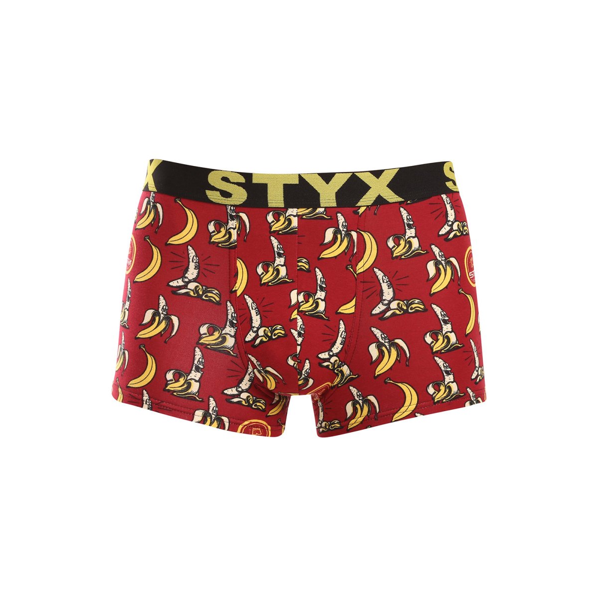 Styx Pánské boxerky art sportovní guma banány (G1359) XXL Styx