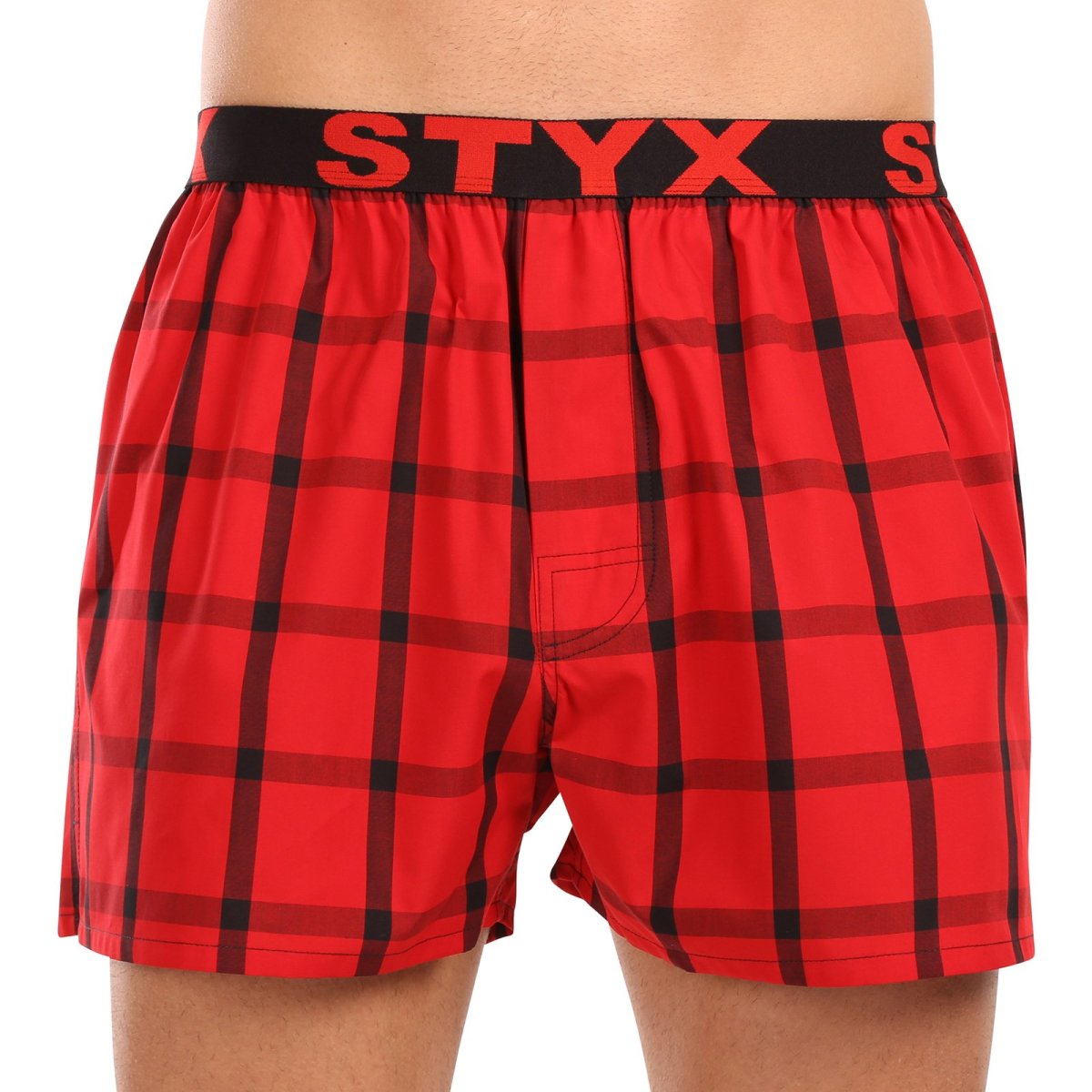 Styx Pánské trenky sportovní guma vícebarevné (B1031) XL Styx
