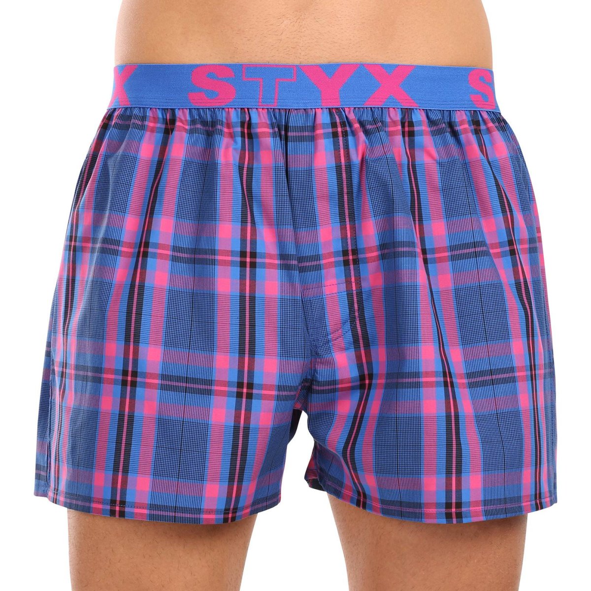 Styx Pánské trenky sportovní guma vícebarevné (B1032) XXL Styx