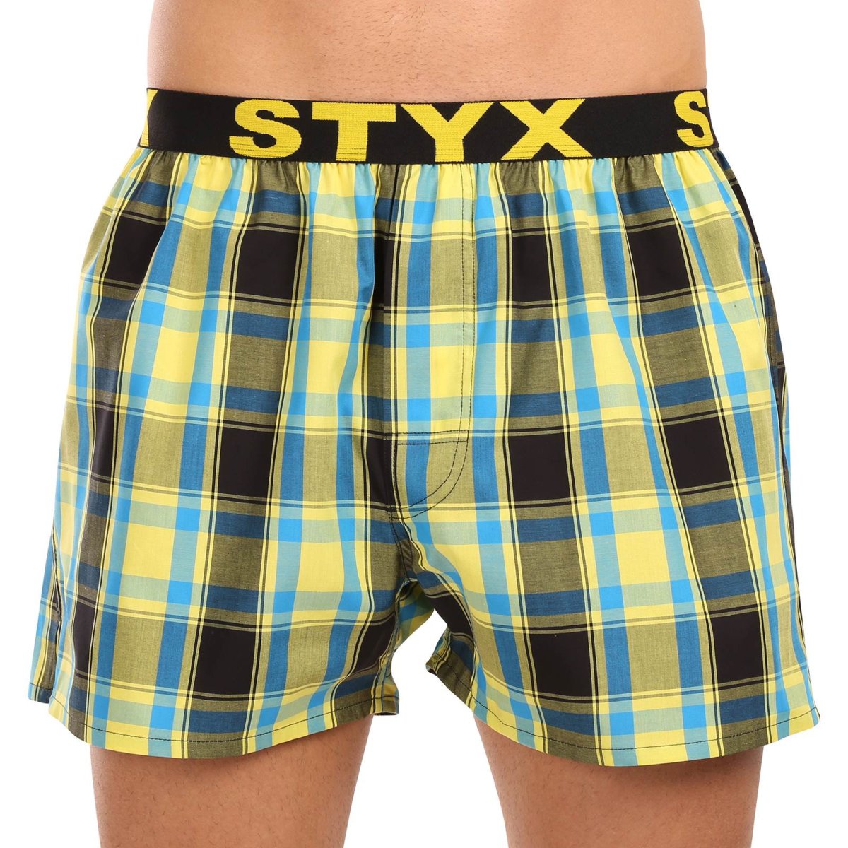 Styx Pánské trenky sportovní guma vícebarevné (B1033) XXL Styx
