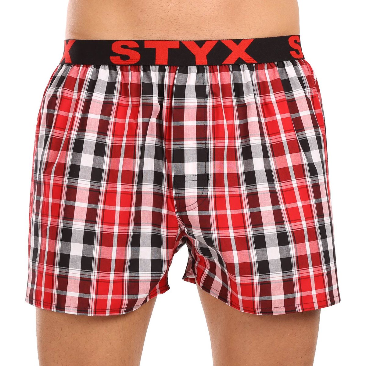 Styx Pánské trenky sportovní guma vícebarevné (B1035) XXL Styx