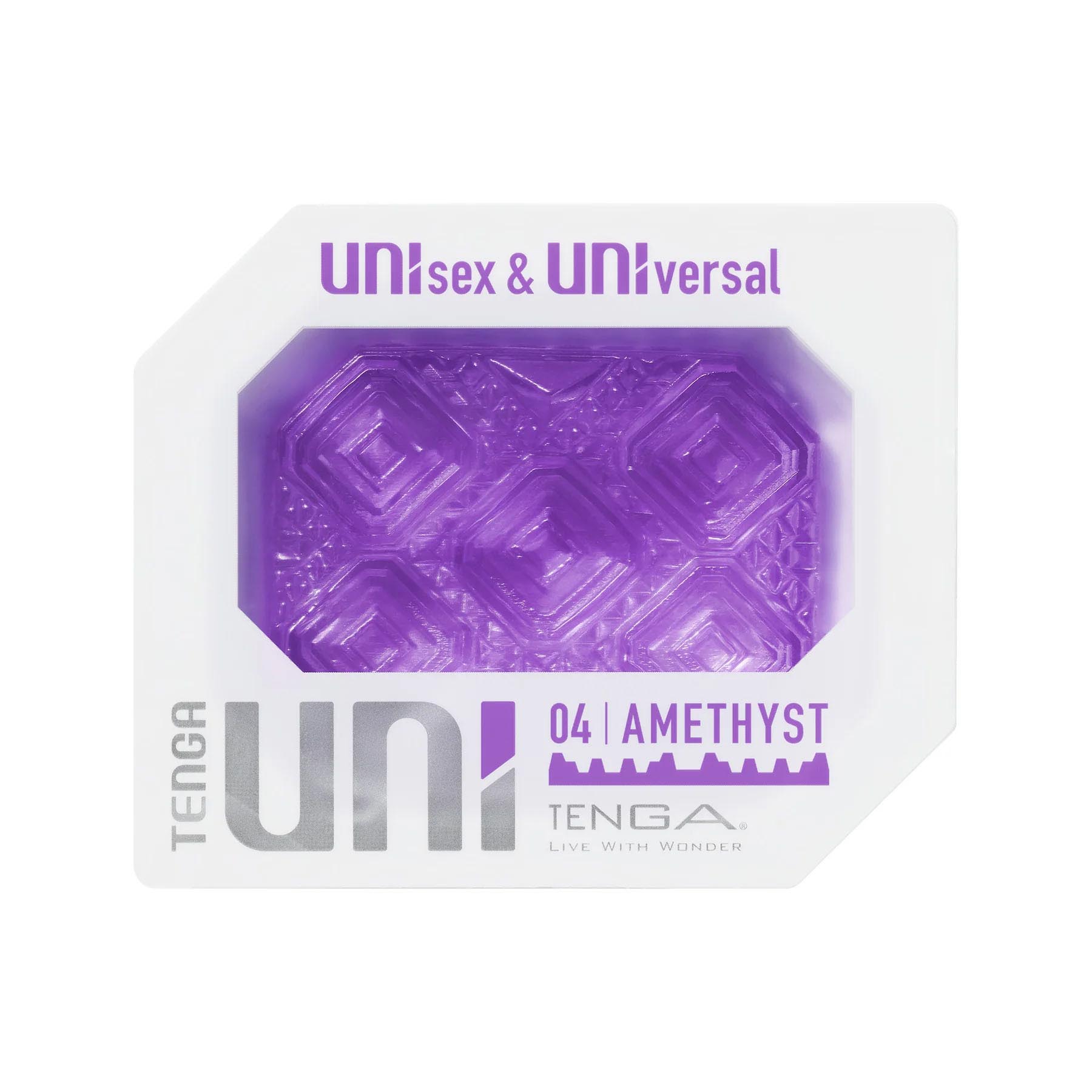 TENGA Návlek na prst -  Uni Amethyst TENGA