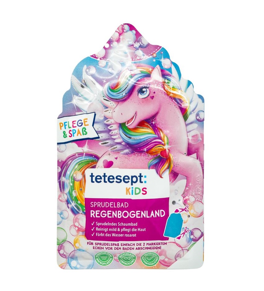 Tetesept Kids Duhový svět šumivá koupel 40 g Tetesept