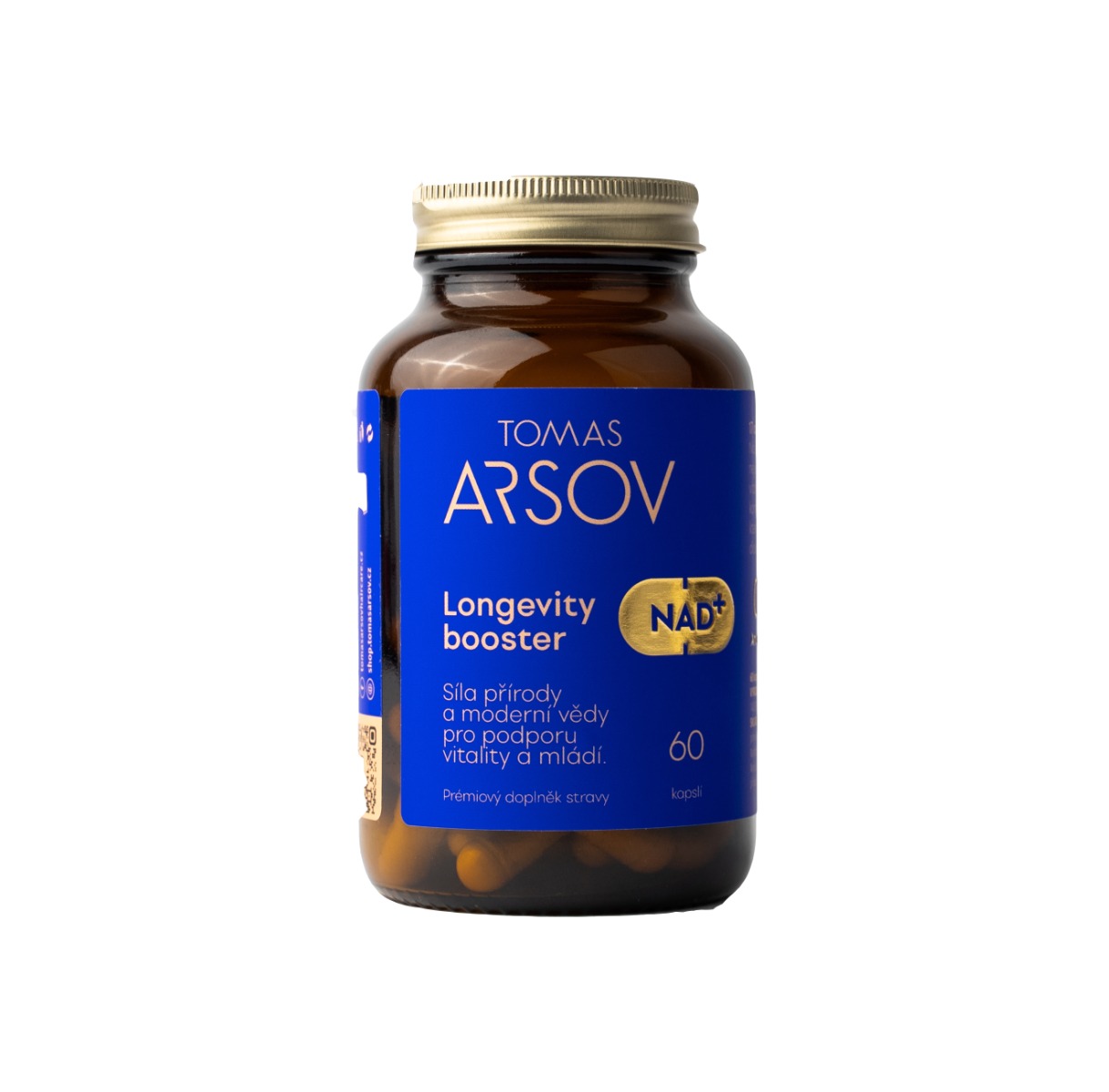 Tomas Arsov Longevity booster NAD+ 60 kapslí Tomas Arsov