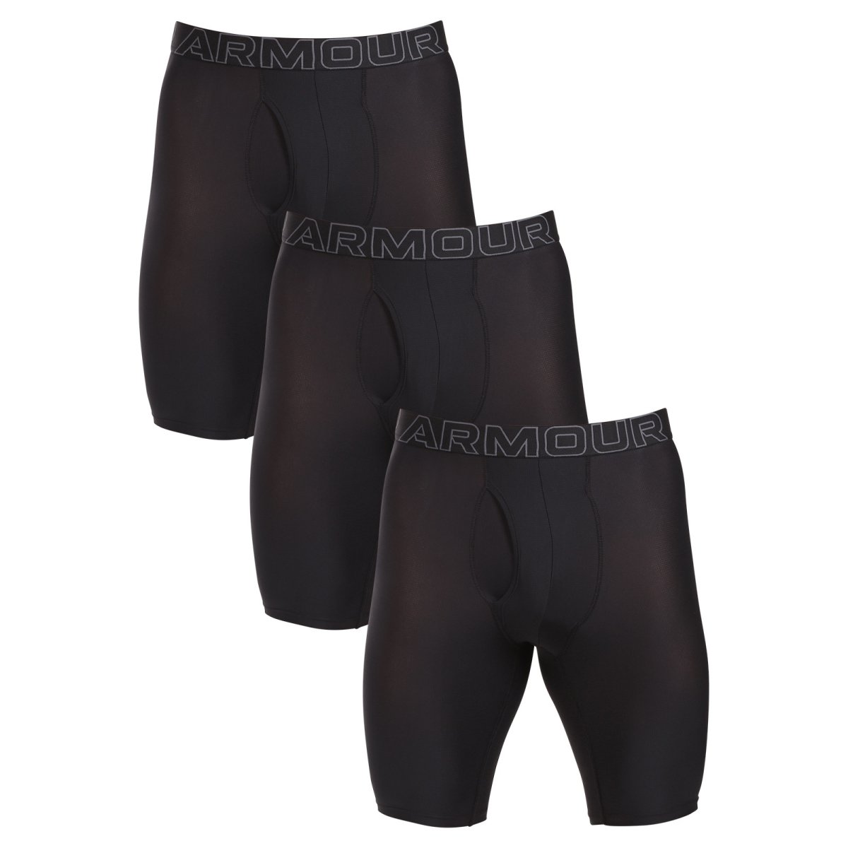 Under Armour 3PACK pánské boxerky černé (1383886 001) XXL Under Armour