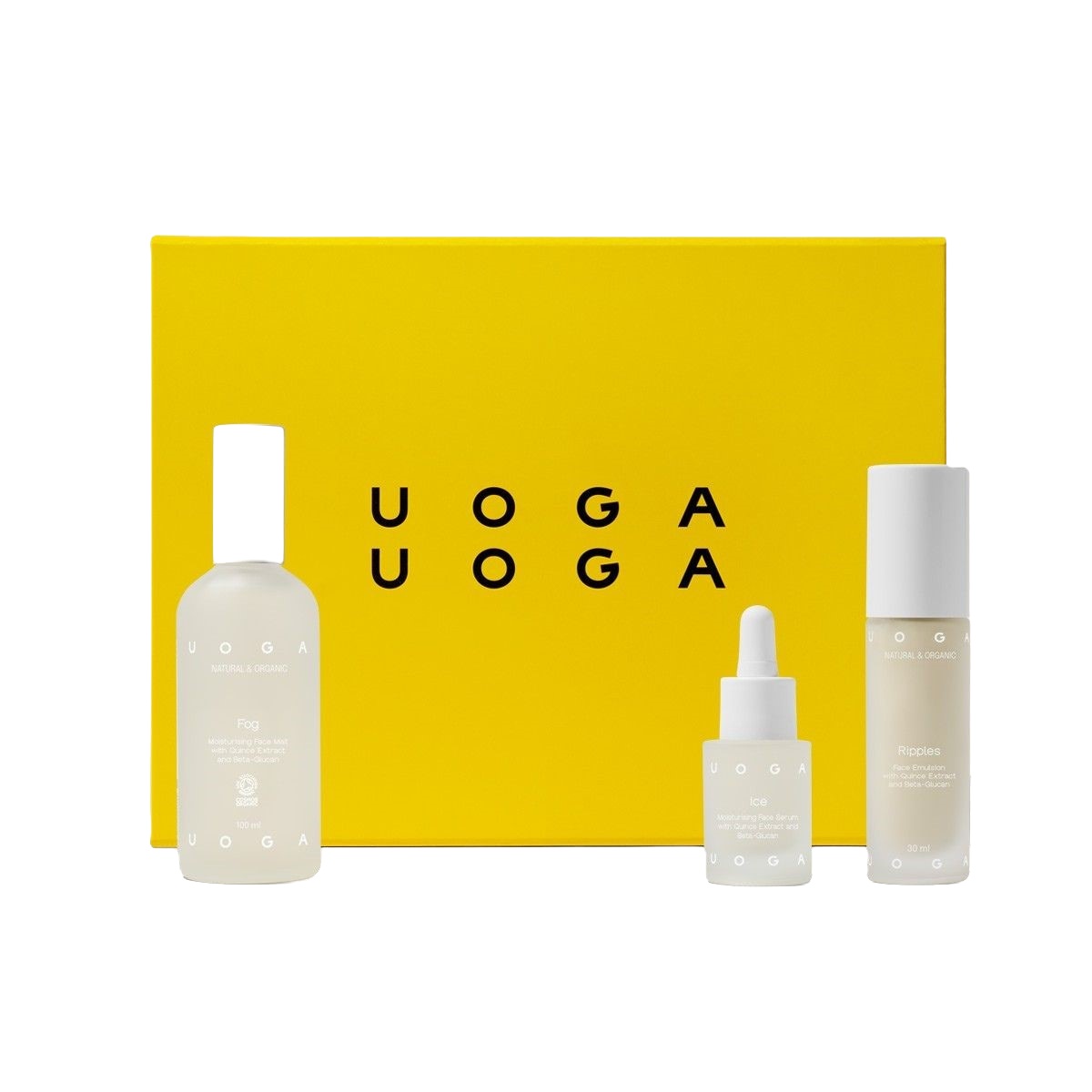 Uoga Uoga Sada hydratační péče o obličej Sip Of Refreshment 3 ks Uoga Uoga