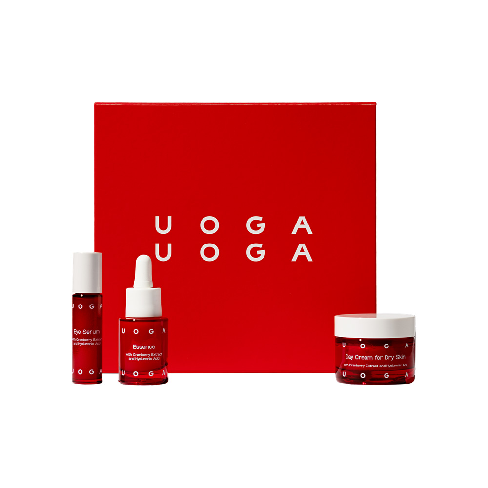 Uoga Uoga Sada pro intenzivní péči o obličej Intensive Effect 3 ks Uoga Uoga