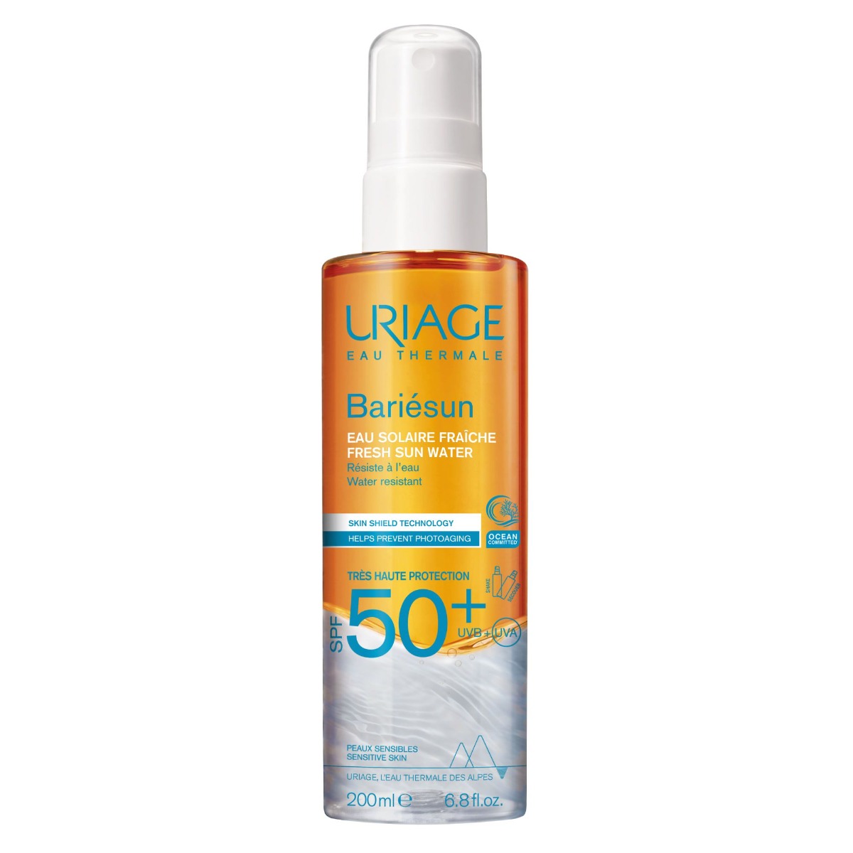 Uriage Bariésun Sun Water SPF50+ 200 ml Uriage