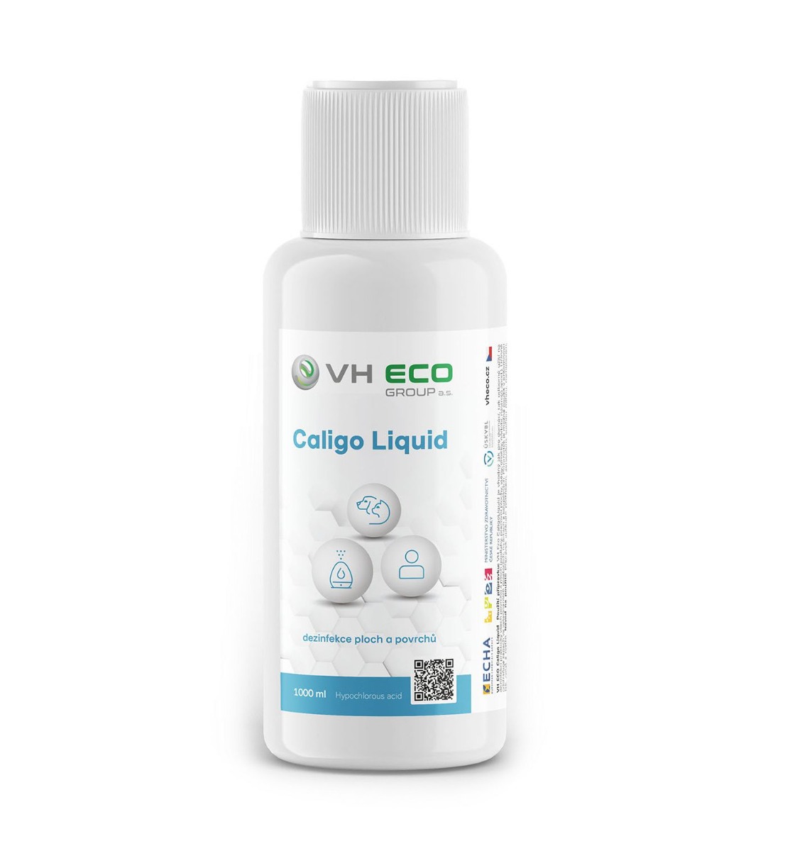 VH ECO Caligo Liquid dezinfekce ploch a povrchů 1000 ml VH ECO