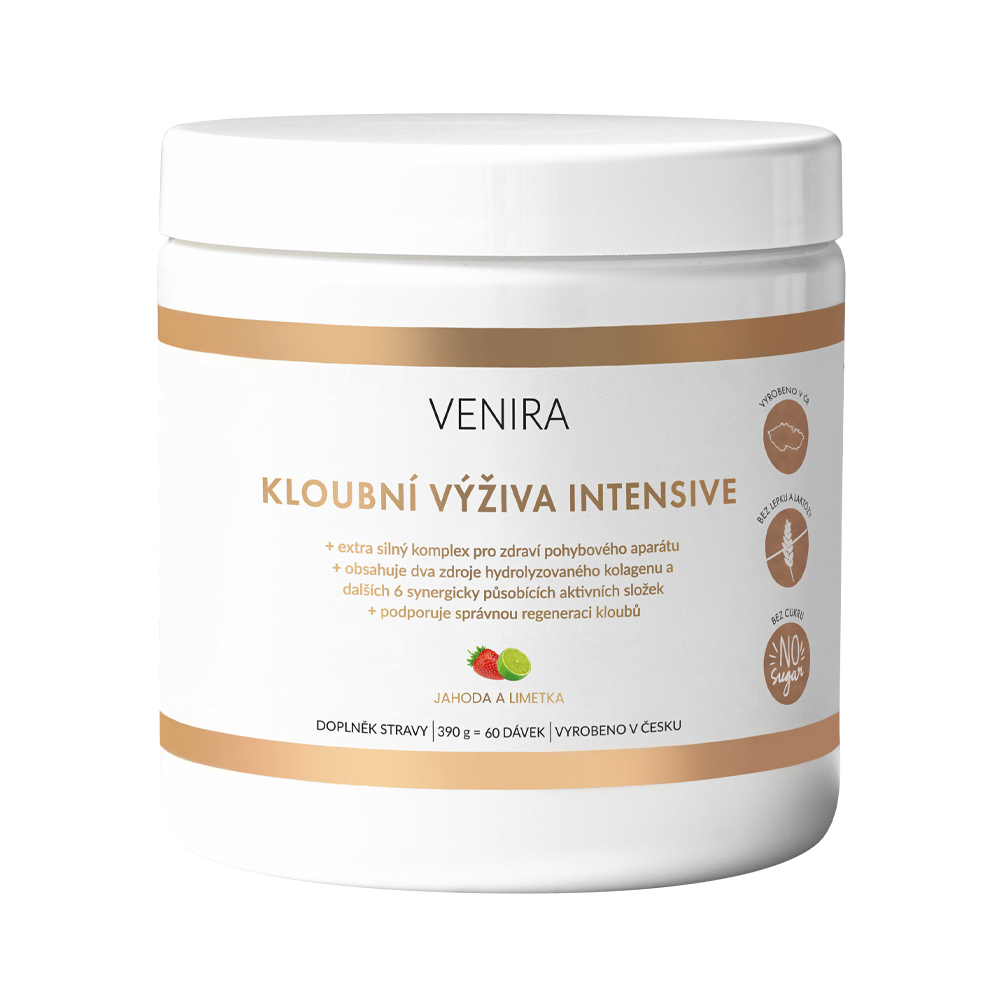 Venira Kloubní výživa intensive jahoda-limetka 390 g Venira