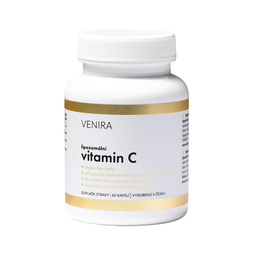 Venira Lipozomální vitamin C 60 kapslí Venira