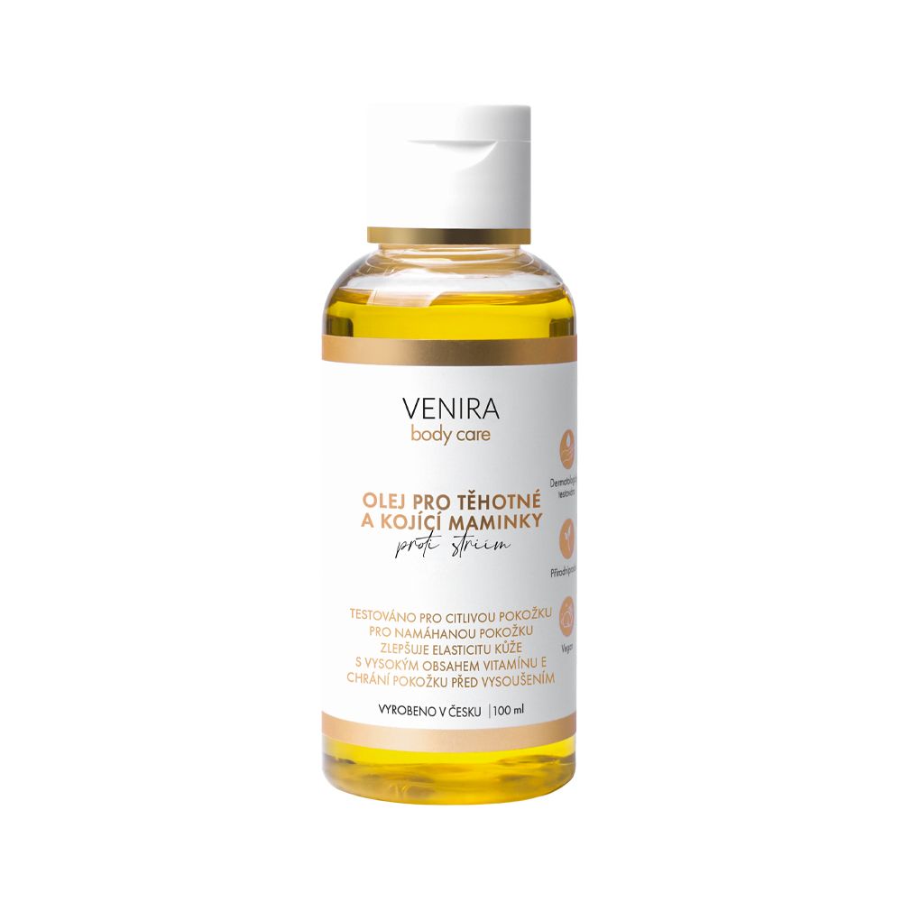 Venira Olej pro těhotné a kojicí ženy proti striím 100 ml Venira