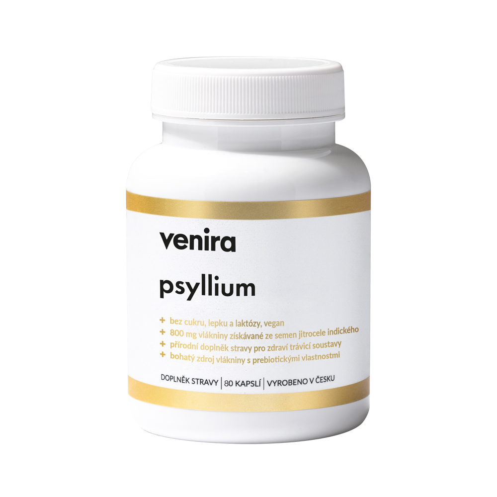 Venira Psyllium 80 kapslí Venira