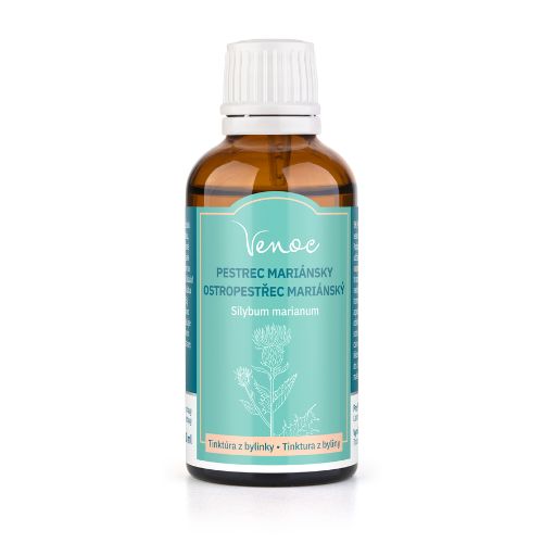 Venoc Ostropestřec mariánský tinktura z byliny 50 ml Venoc
