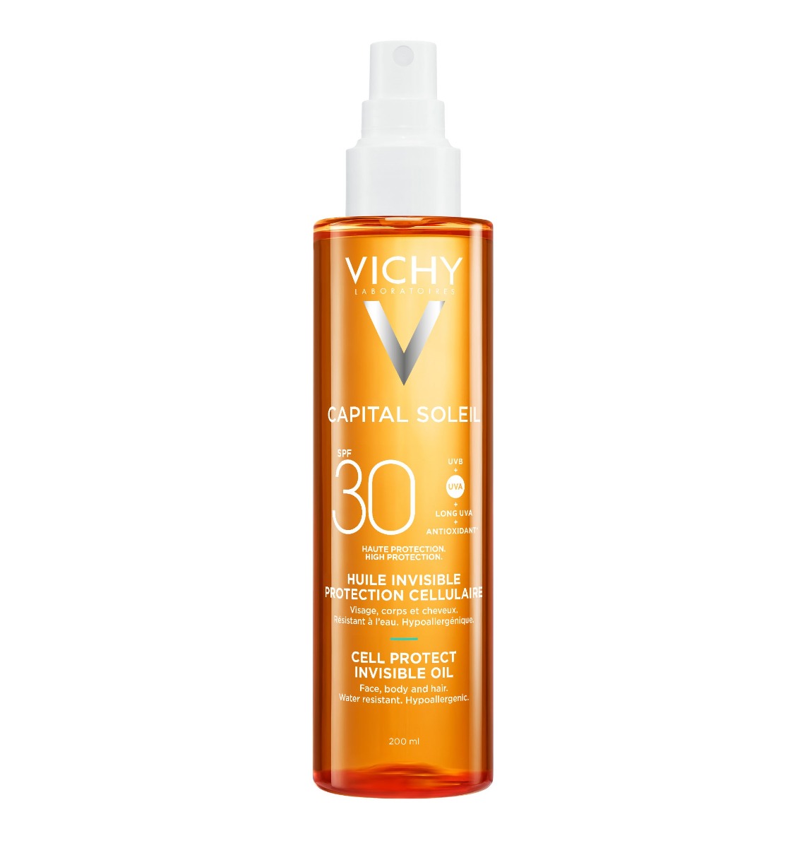 Vichy Capital Soleil Neviditelný olej SPF30 200 ml Vichy