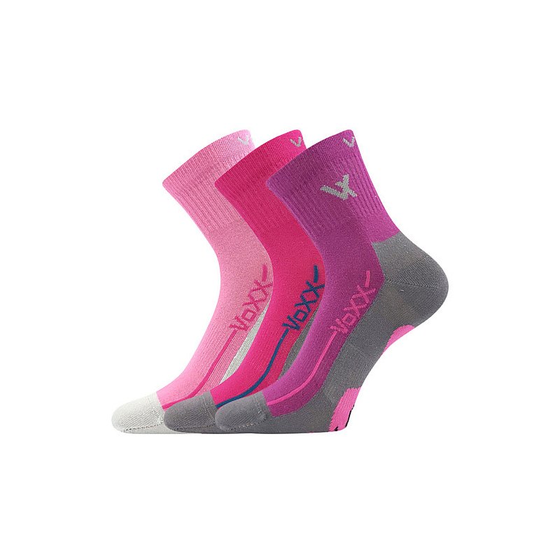 VoXX 3PACK dětské ponožky vícebarevné (Barefootik-mix-girl) 25/29 VoXX