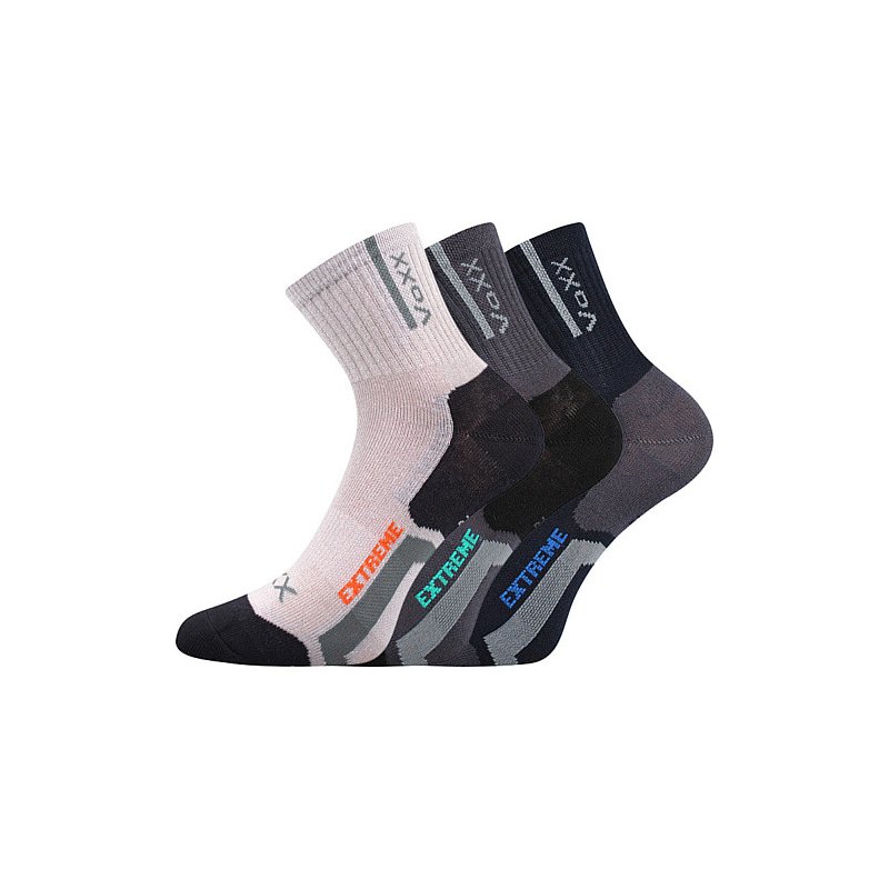 VoXX 3PACK dětské ponožky vícebarevné (Josifek-mix-boy) 35/38 VoXX