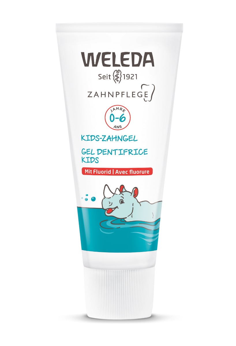 Weleda Dětský zubní gel s fluoridem 0–⁠⁠⁠⁠⁠⁠6 let 50 ml Weleda